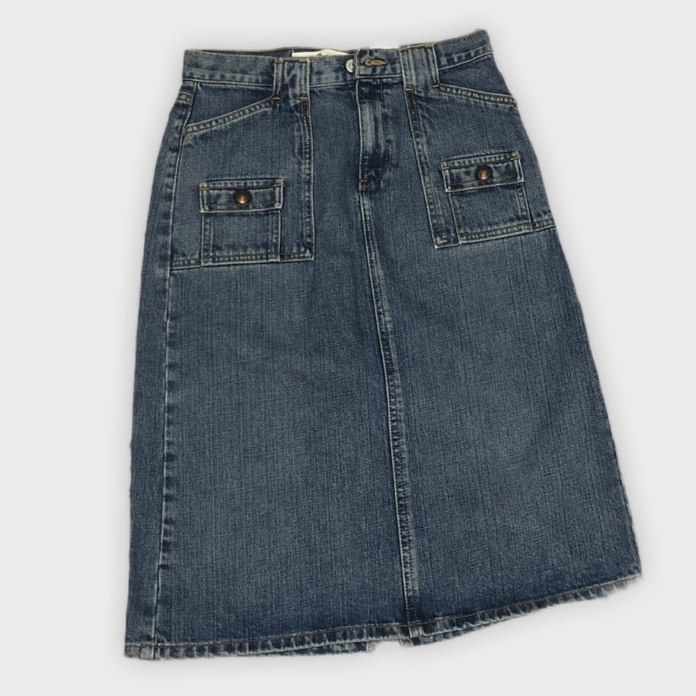 Gap Jeans Utility Skirt